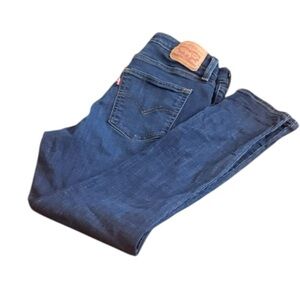 Levi's Dark Blue Women's High Rise Skinny Jeans
